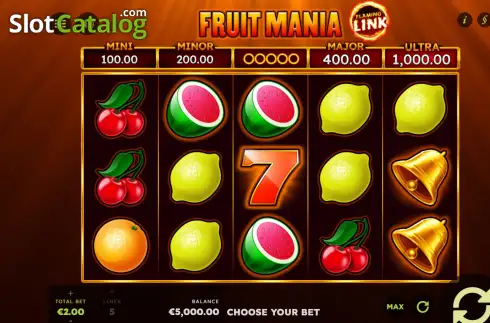 Скрин2. Fruit Mania Flaming Link слот