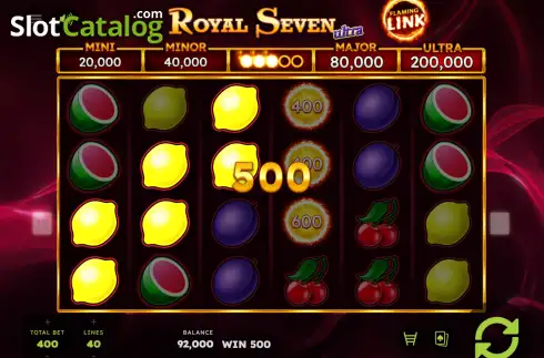 Скрин3. 7 Royal Seven Ultra Flaming Link слот