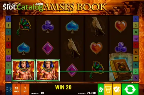Скрин3. Legacy of Ramses Book слот