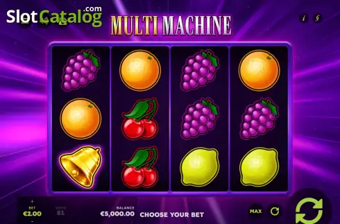 Скрин2. Multi Machine слот