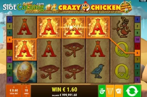 Скрин5. Golden Egg of Crazy Chicken слот