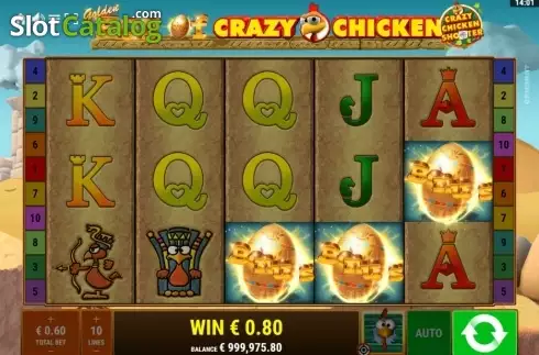 Скрин8. Golden Egg of Crazy Chicken слот