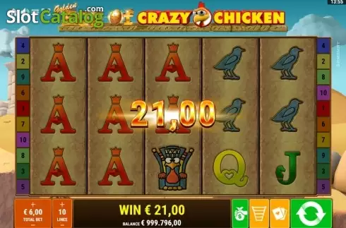 Скрин3. Golden Egg of Crazy Chicken слот