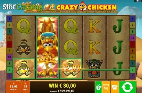 Скрин6. Golden Egg of Crazy Chicken слот
