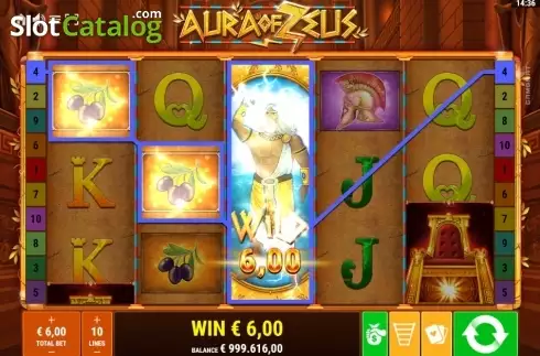 Скрин5. Aura of Zeus слот