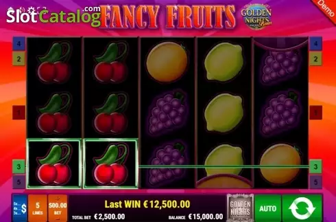 Скрин2. Fancy Fruits GDN слот