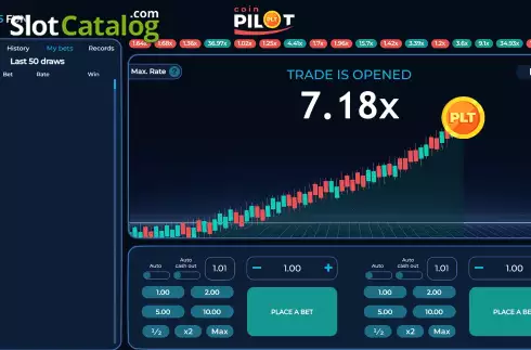 Скрин3. Pilot Coin слот