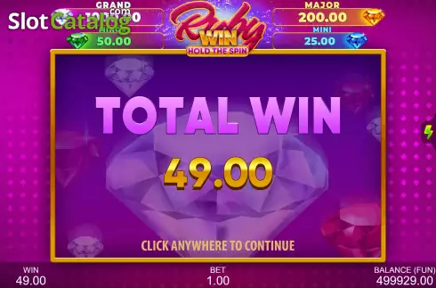 Скрин9. Ruby Win: Hold The Spin слот