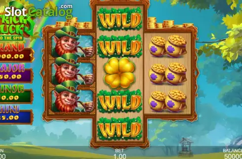 Скрин2. Patriсk's Luck: Hold The Spin слот