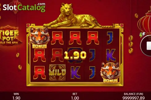 Скрин4. Tiger Pot: Hold The Spin слот
