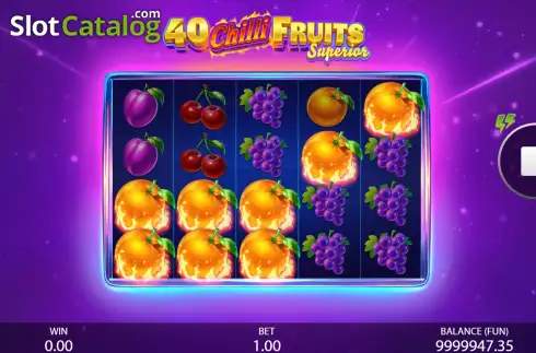 Скрин5. 40 Chilli Fruits Superior слот