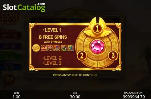 Скрин7. Sunny Coin 10000: Hold the Spin слот