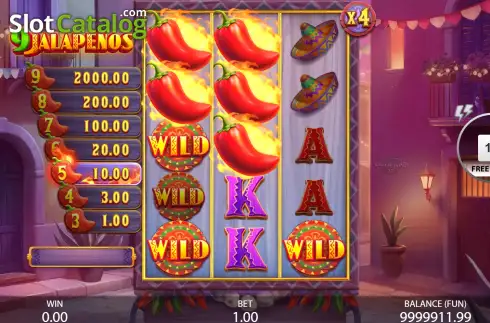 Скрин3. 9 Jalapenos слот