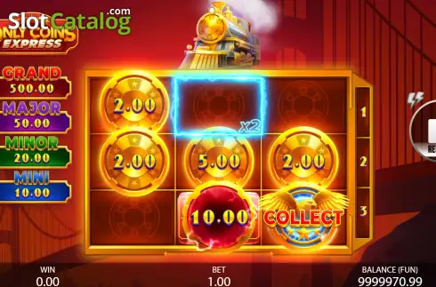 Скрин3. Only Coins Express слот