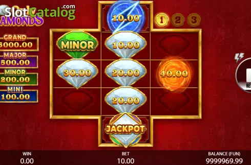 Скрин3. Only Diamonds слот