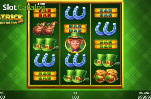 Скрин2. 3x5 Patrick: Hold the Spin слот
