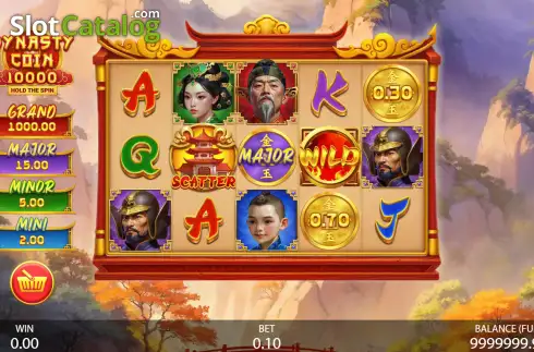 Скрин2. Dynasty Coin 10,000: Hold The Spin слот