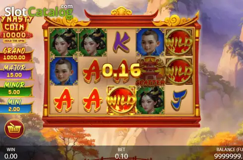 Скрин3. Dynasty Coin 10,000: Hold The Spin слот