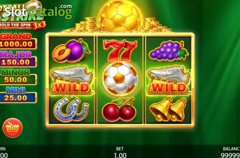 Скрин2. 3x3 Football Strike: Hold The Spin слот
