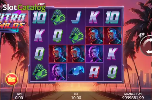 Скрин2. Nitro Wilds слот