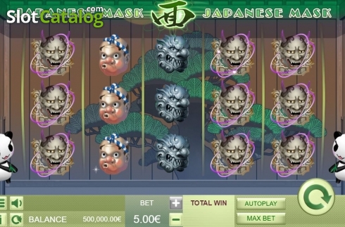 Скрин2. Japanese Mask (Gamatron) слот