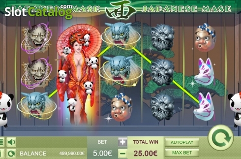 Скрин4. Japanese Mask (Gamatron) слот