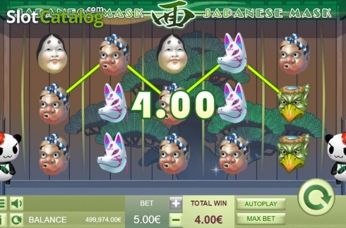 Скрин5. Japanese Mask (Gamatron) слот