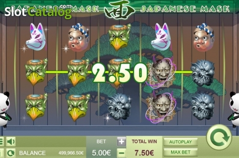 Скрин6. Japanese Mask (Gamatron) слот