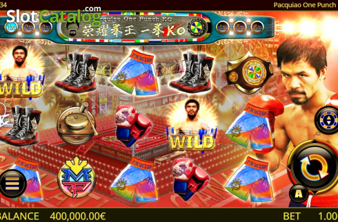 Скрин3. Pacquiao One Punch KO слот