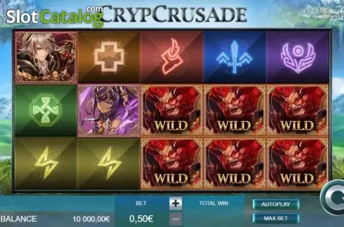 Скрин2. CrypCrusade слот