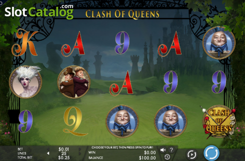 Скрин3. Clash of Queens слот