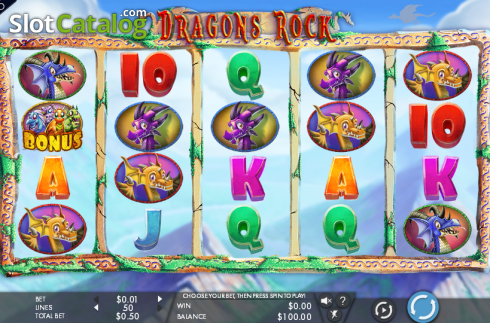 Скрин3. Dragons Rock слот