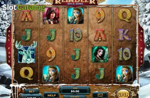 Скрин3. Reindeer Wild Wins слот