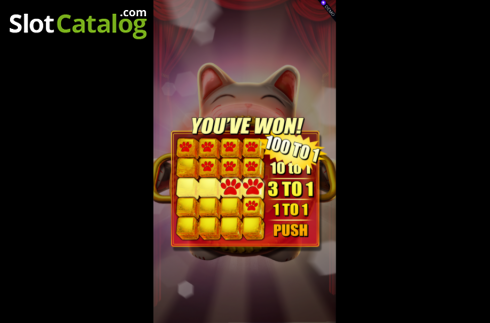 Скрин5. Lucky Cat Blackjack слот