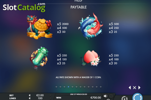 Скрин9. Dragon Scroll XL слот