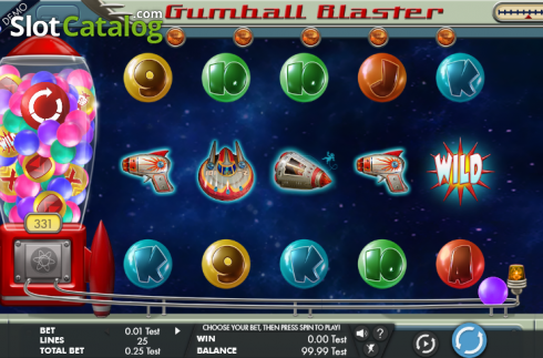 Скрин2. Gumball blaster слот