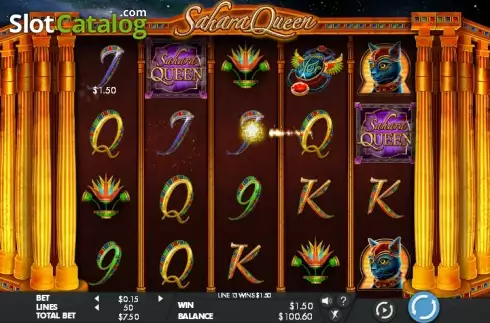 Скрин5. Sahara Queen слот