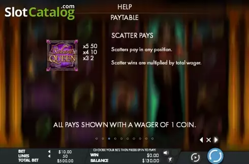 Скрин8. Sahara Queen слот