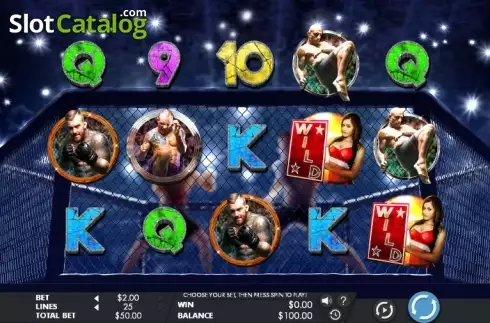 Скрин2. Primetime Combat Kings слот