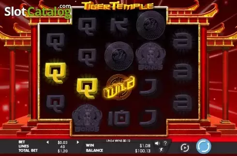 Скрин3. Tiger Temple слот