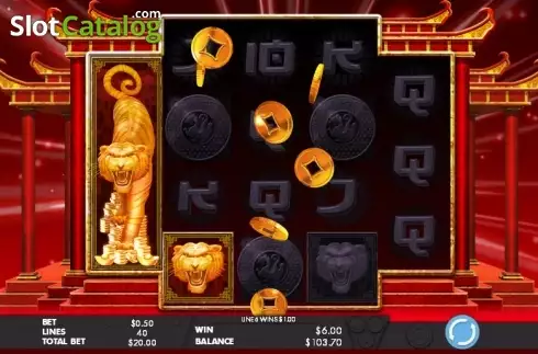 Скрин5. Tiger Temple слот