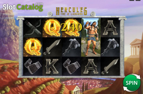 Скрин3. Hercules The 12 Labours слот