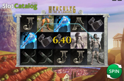 Скрин4. Hercules The 12 Labours слот
