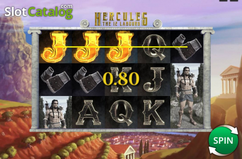 Скрин5. Hercules The 12 Labours слот
