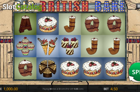 Скрин2. Big British Bake слот