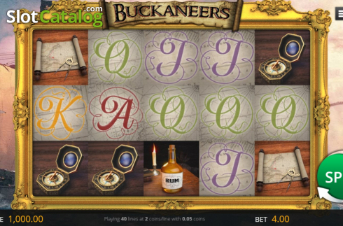 Скрин2. Buckaneers слот