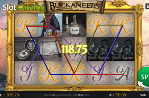 Скрин5. Buckaneers слот