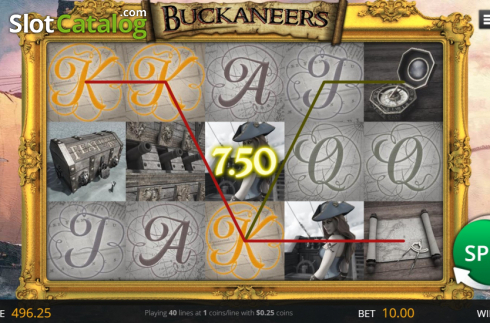 Скрин6. Buckaneers слот