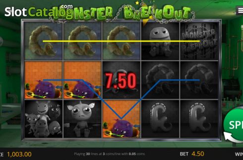 Скрин3. Monster Breakout слот