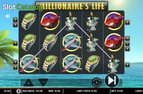 Скрин3. Millionaire’s Life слот
